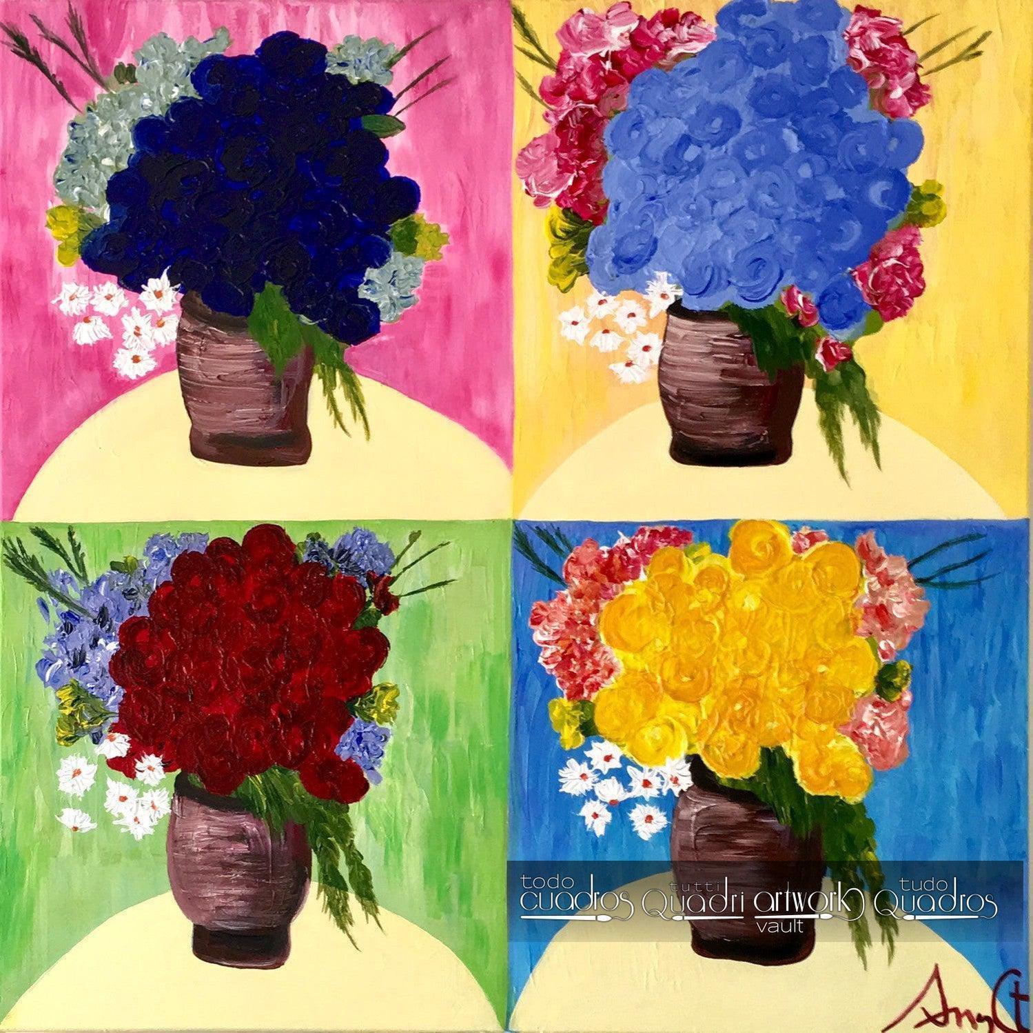 Jarrones pop <br /> A. Croxatto (2017)