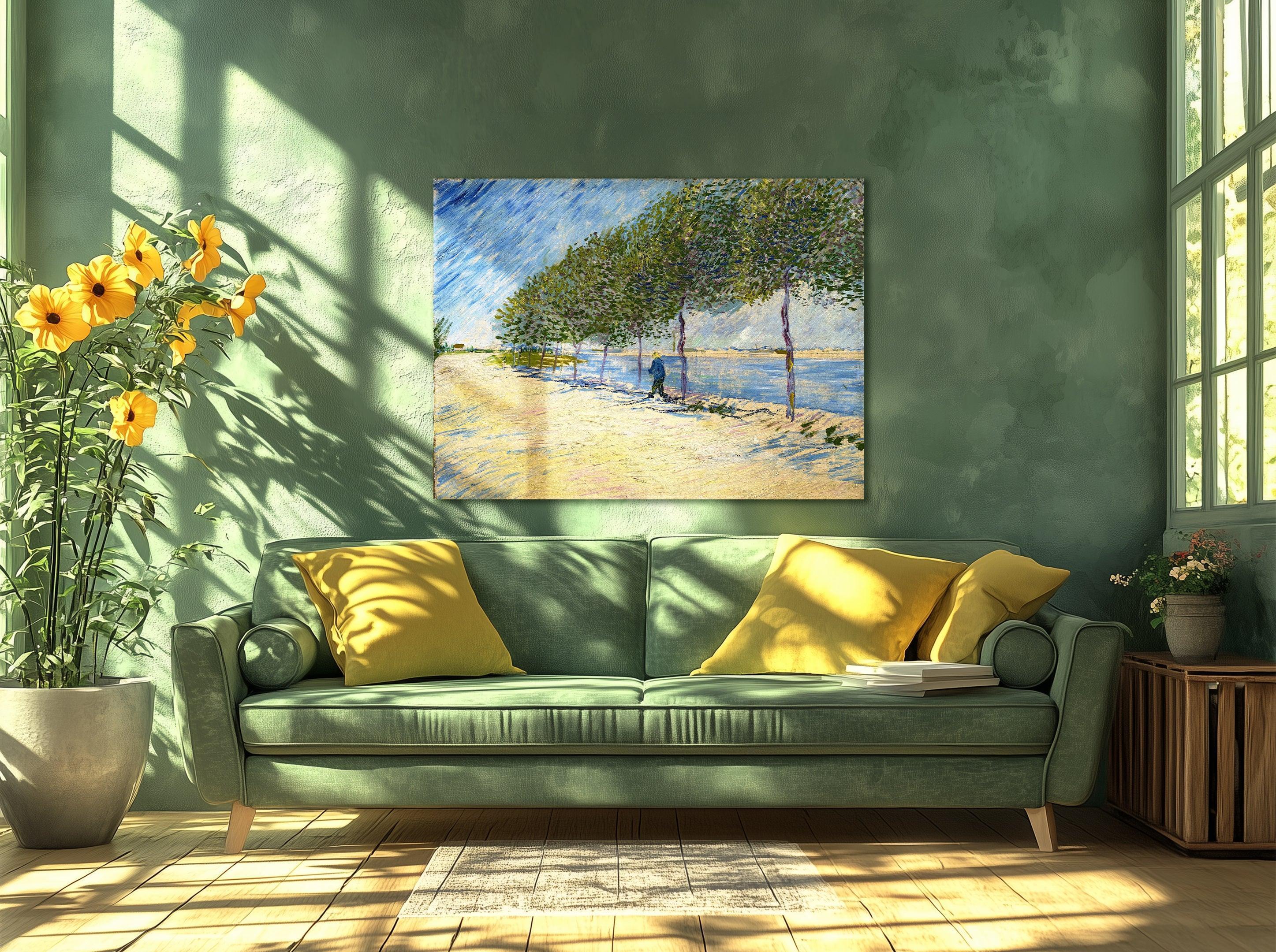 Paseo a lo largo del Sena, Van Gogh
