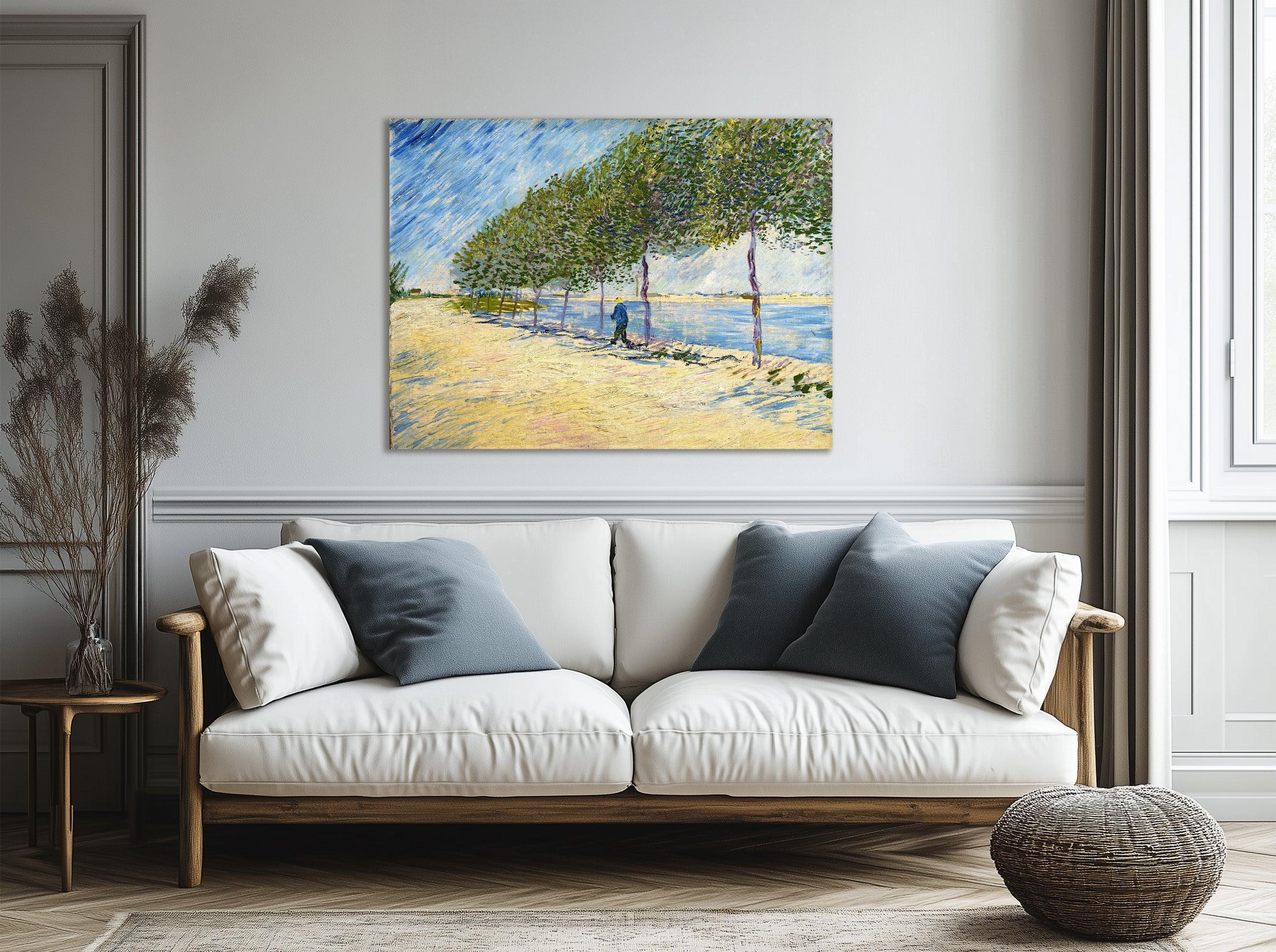 Paseo a lo largo del Sena, Van Gogh