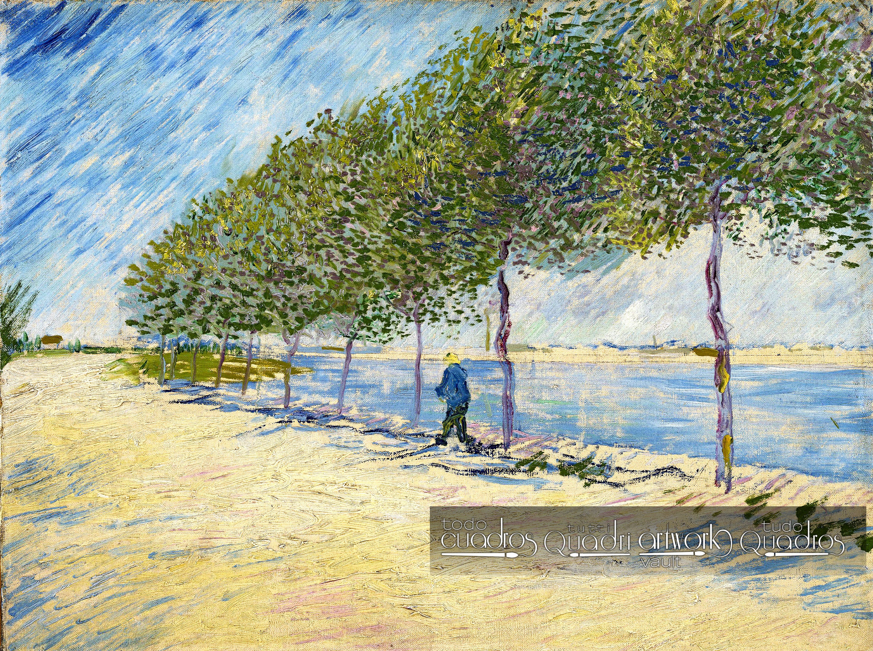Paseo a lo largo del Sena, Van Gogh