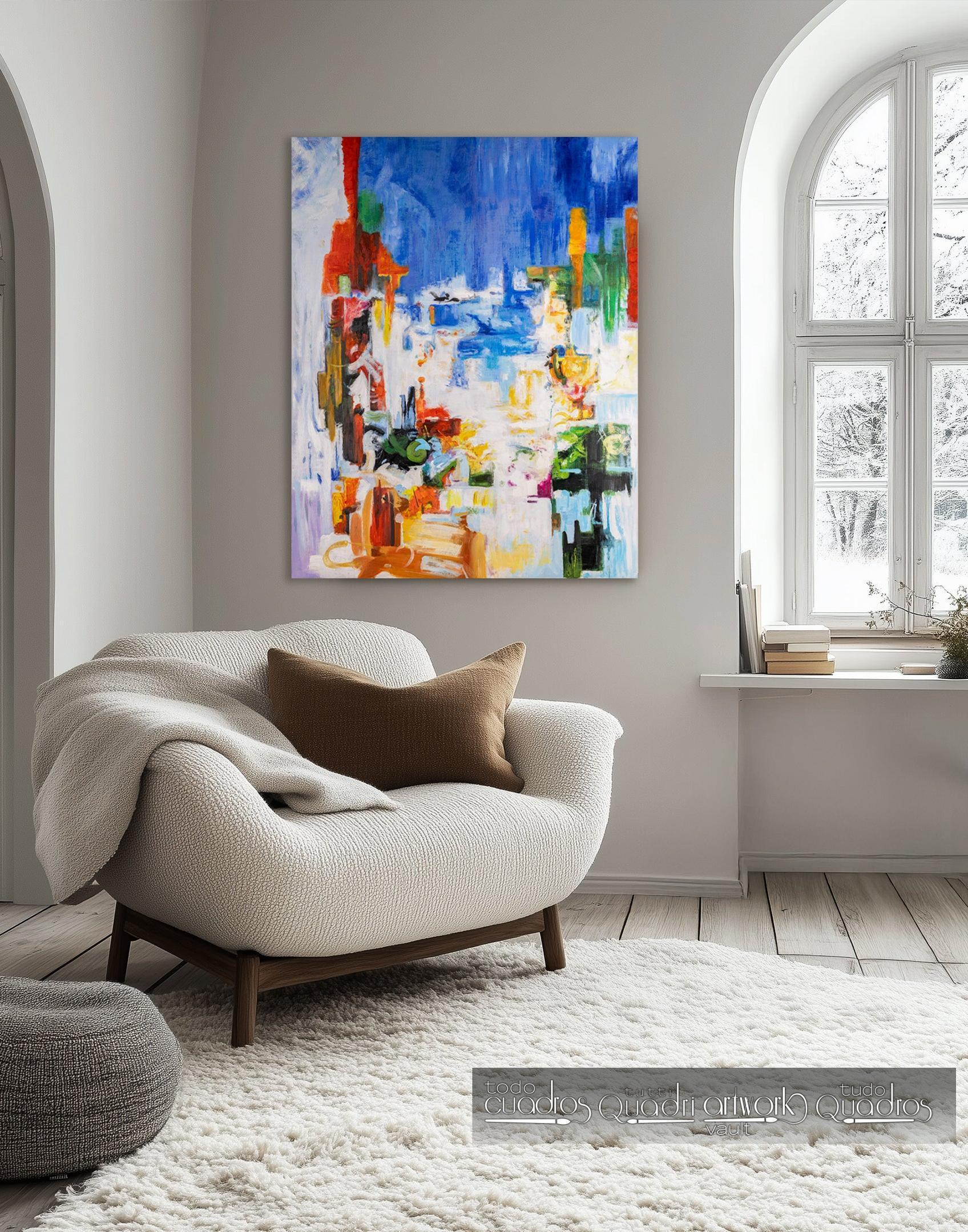 Abstracción colorida