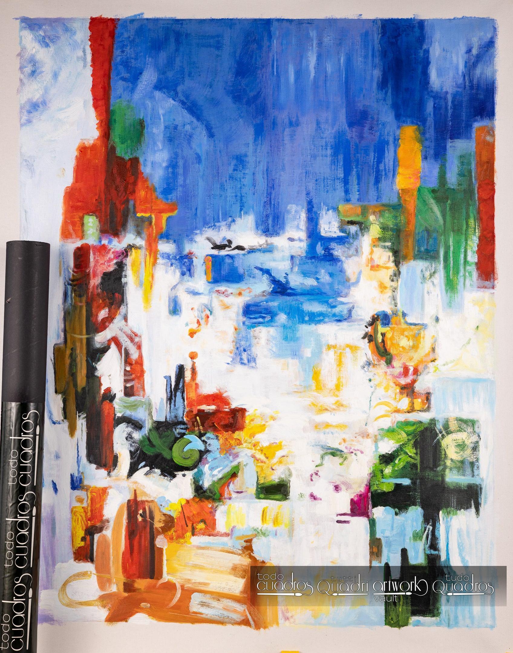 Abstracción colorida