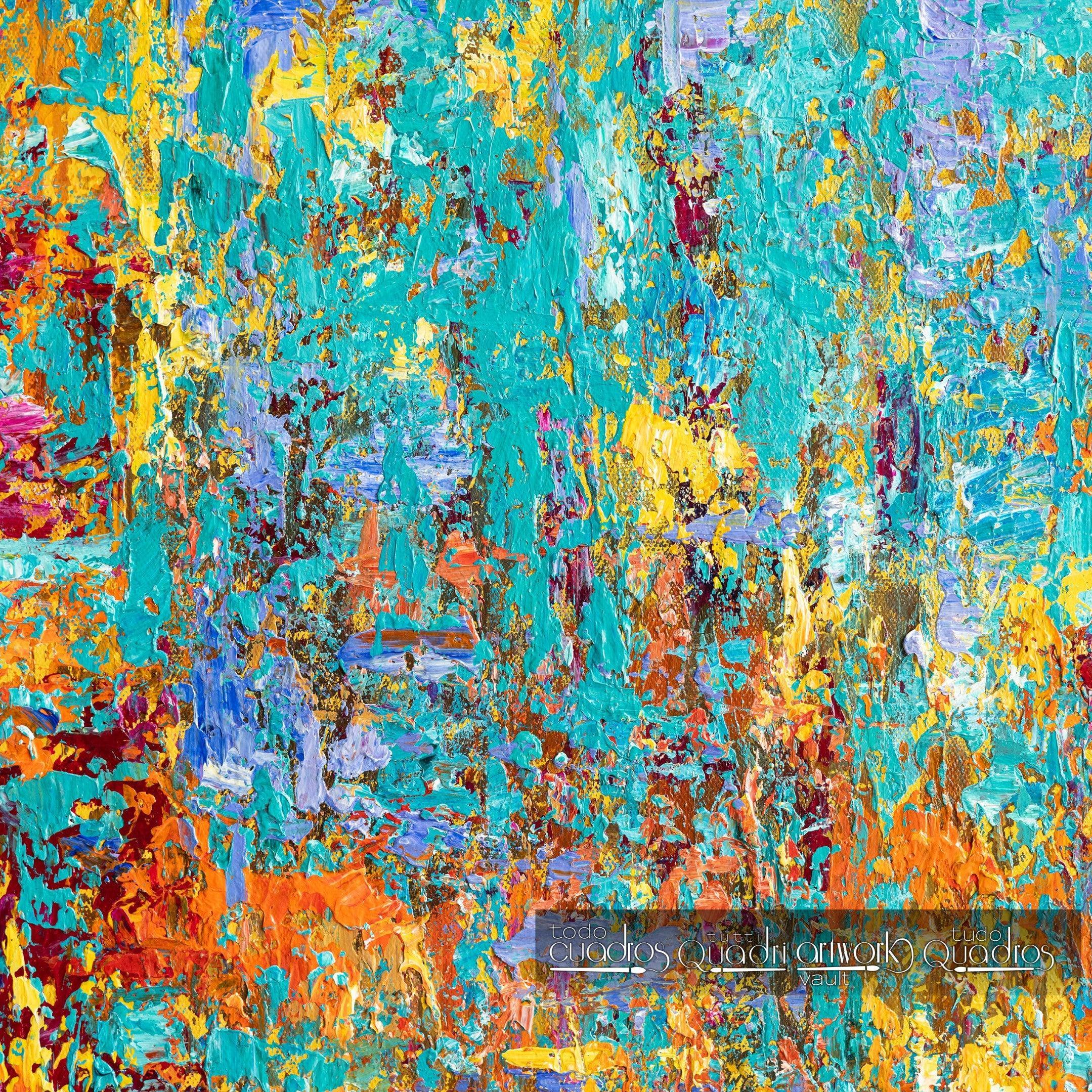 Ecos del atardecer turquesa