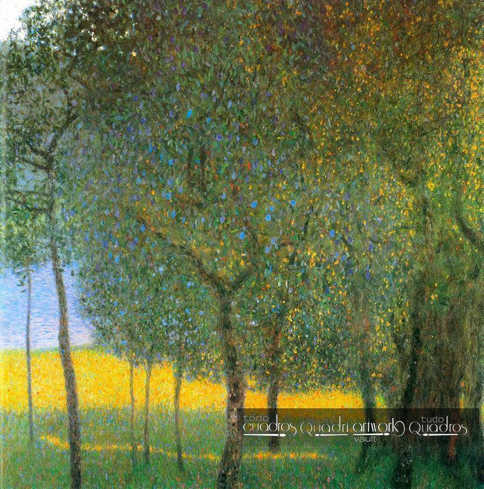 Árboles frutales, Klimt