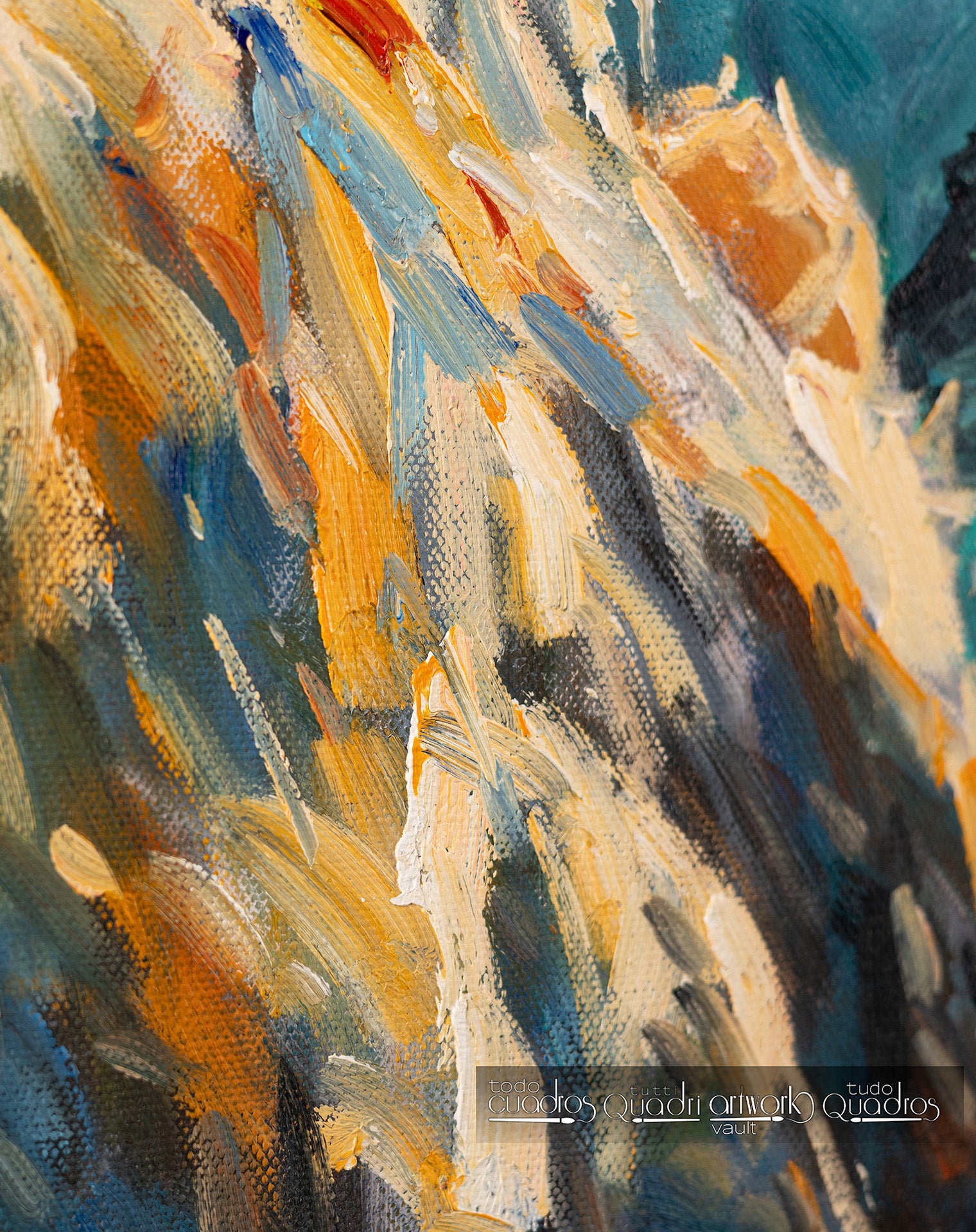 Serenidad anclada, estilo Monet