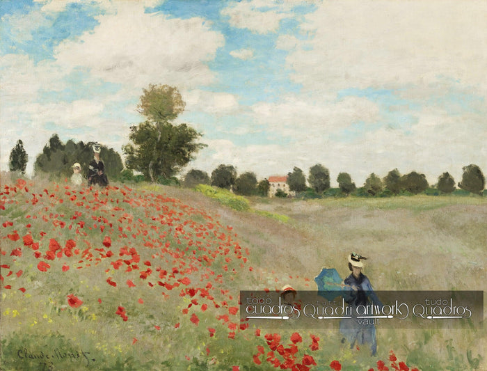 Campo de amapolas, Monet