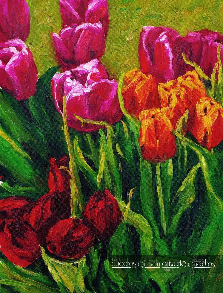 Amapolas, Óleo Floral