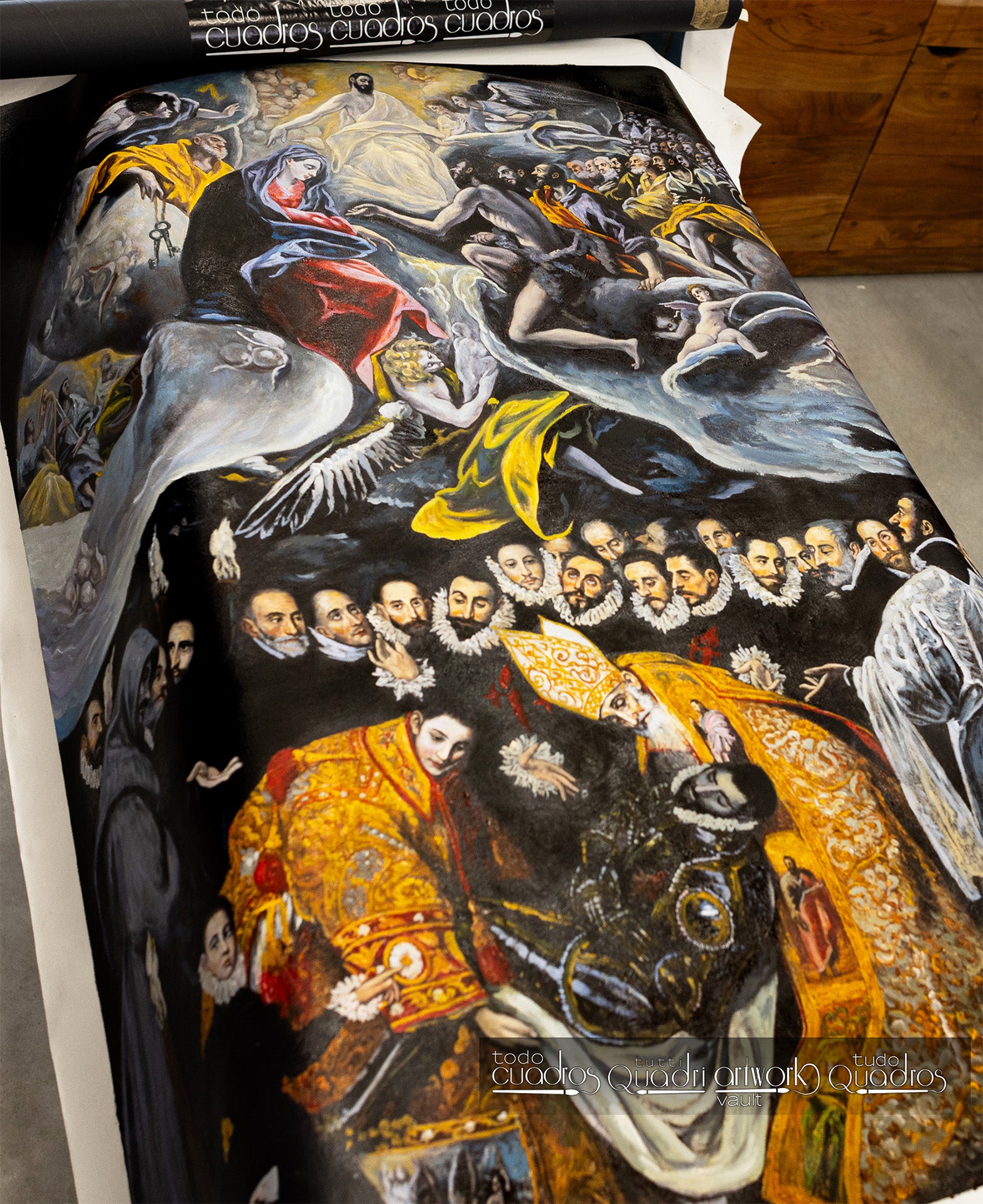 El entierro del conde Orgaz, El Greco