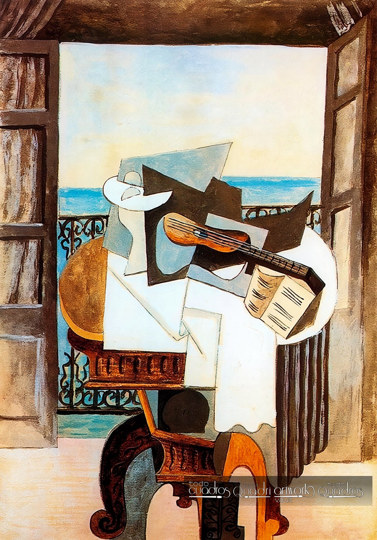 Mesa frente a la ventana, Picasso