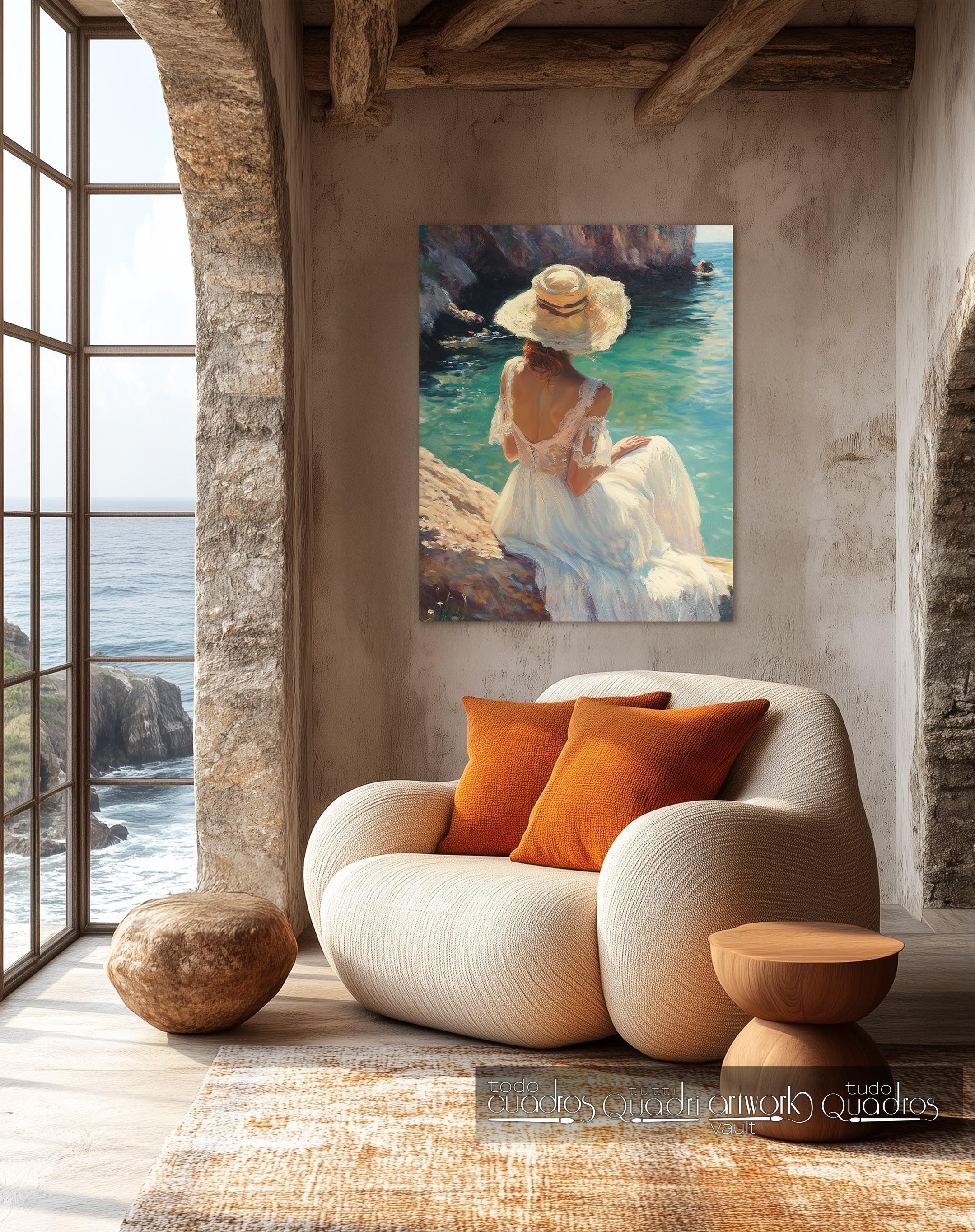 Brisa de encaje, estilo Sorolla