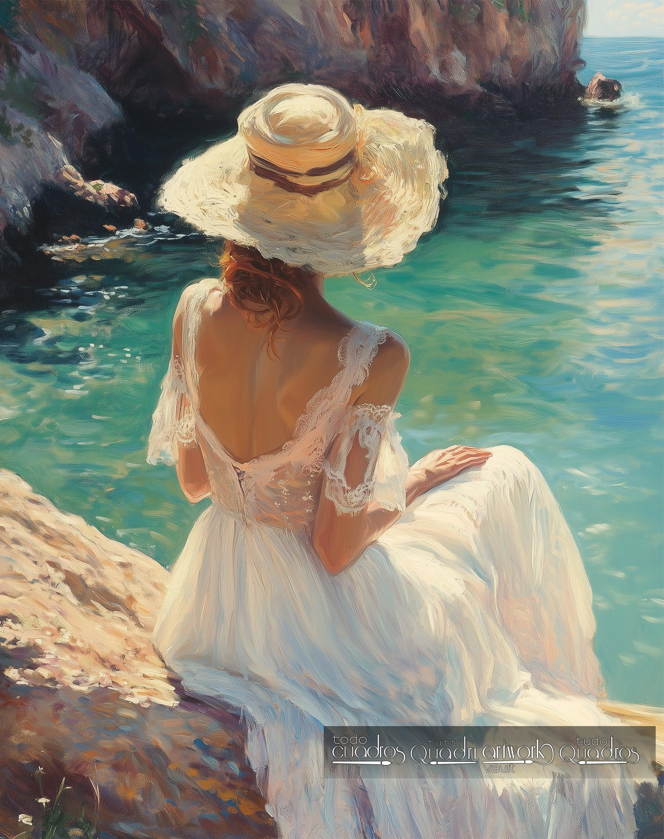 Brisa de encaje, estilo Sorolla
