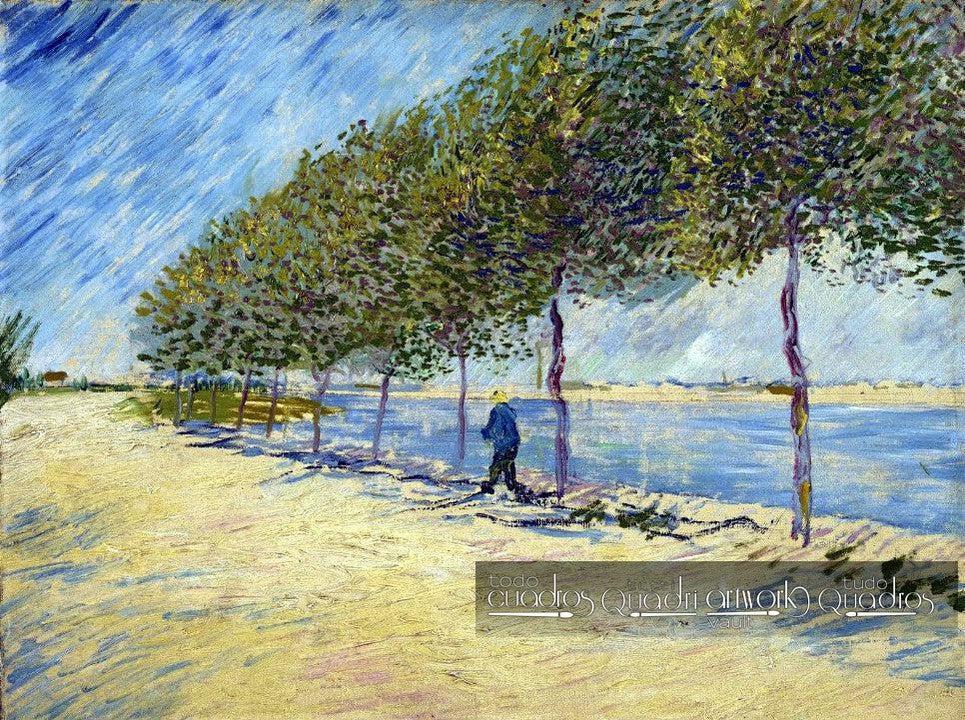 Paseo a lo Largo del Sena, Van Gogh