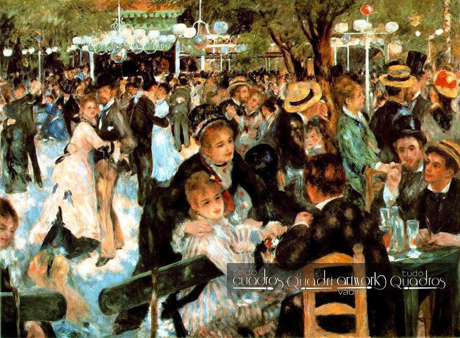 Baile en Moulin de la Galette, Renoir