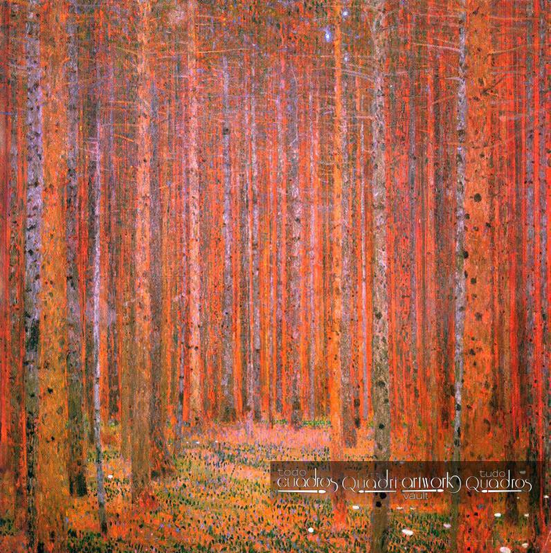 Bosque de pinos, Klimt