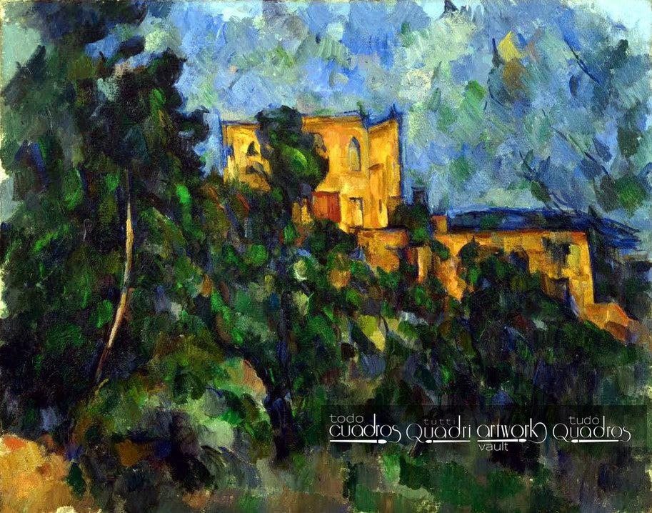 El castillo negro, Cézanne