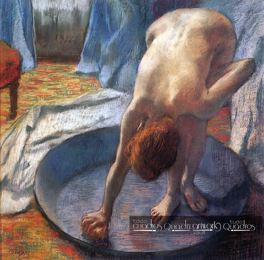 El barreño, Degas