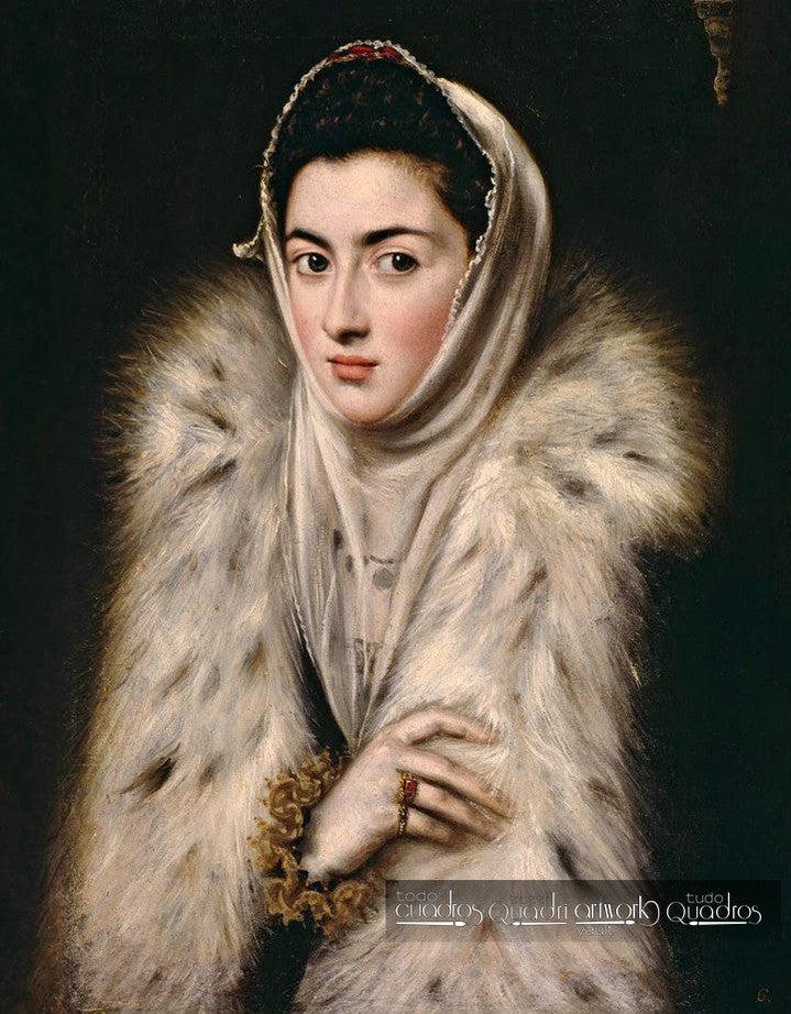 La dama del armiño, El Greco
