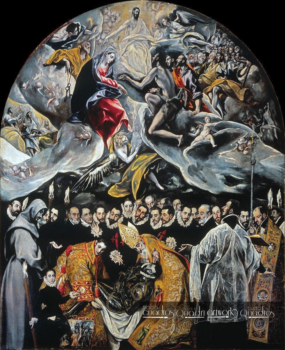 El entierro del conde Orgaz, El Greco