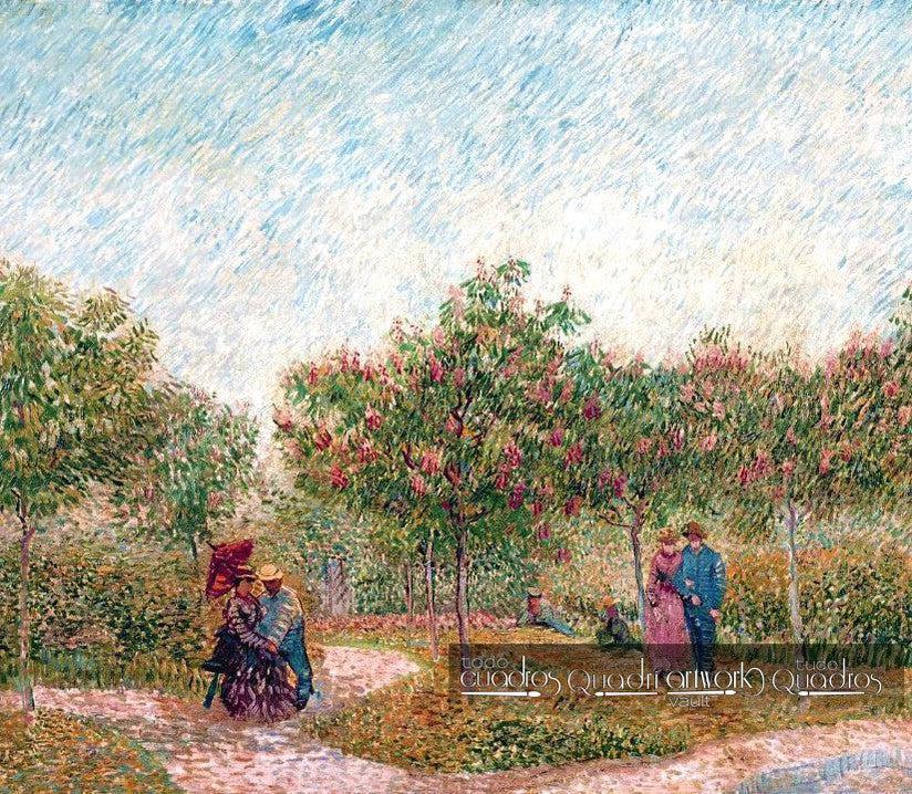 Jardín de Montmartre, Van Gogh