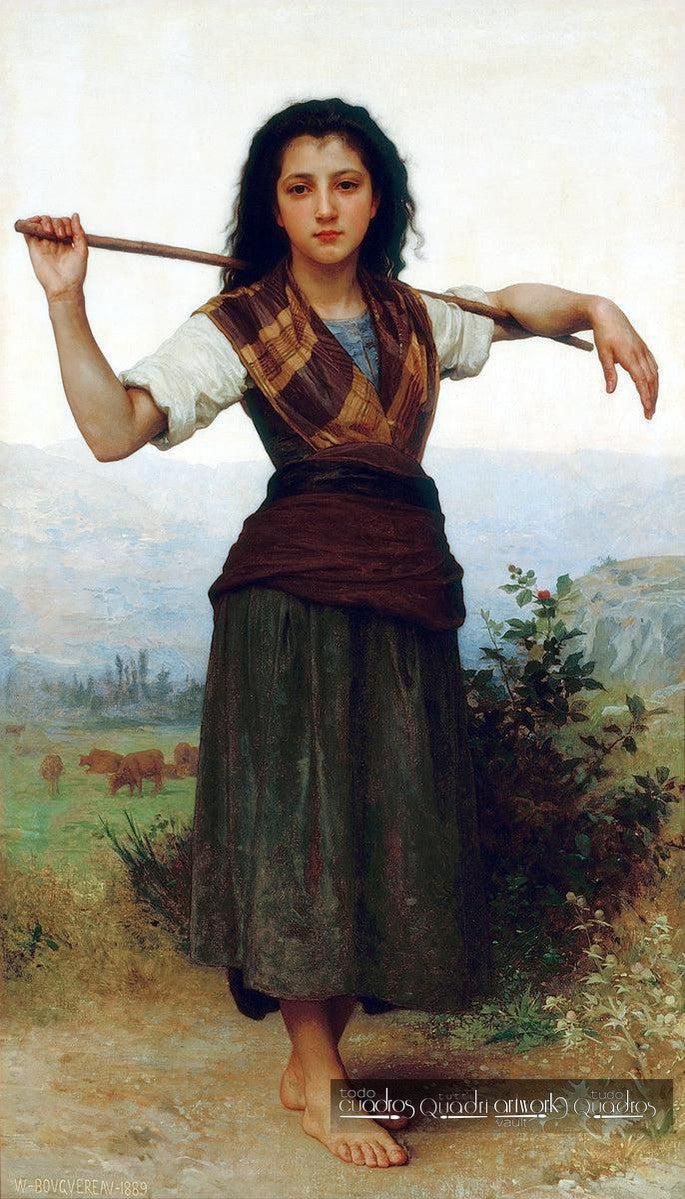 La pastorcilla, Bouguereau