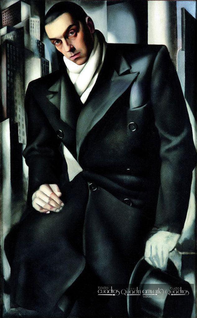 Retrato de un hombre, Lempicka