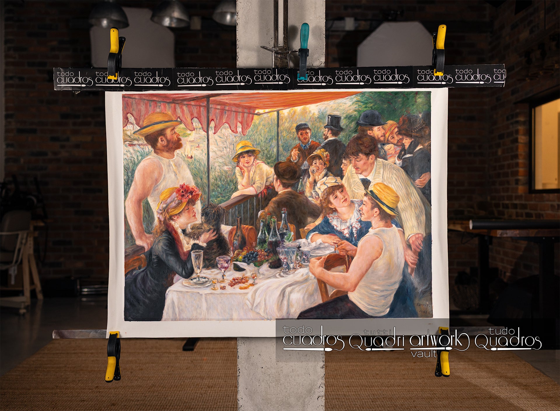 El almuerzo de los remeros, Renoir