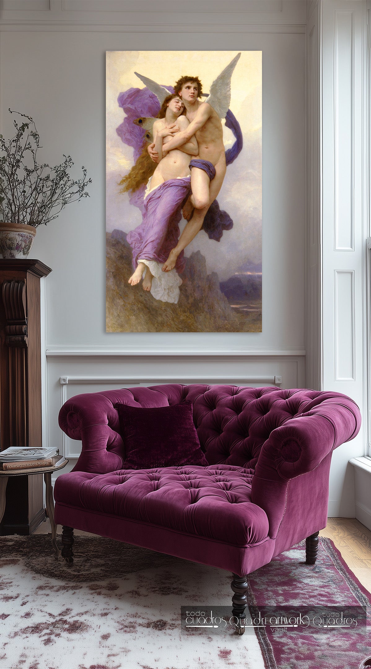 El arrebato de Psique, Bouguereau