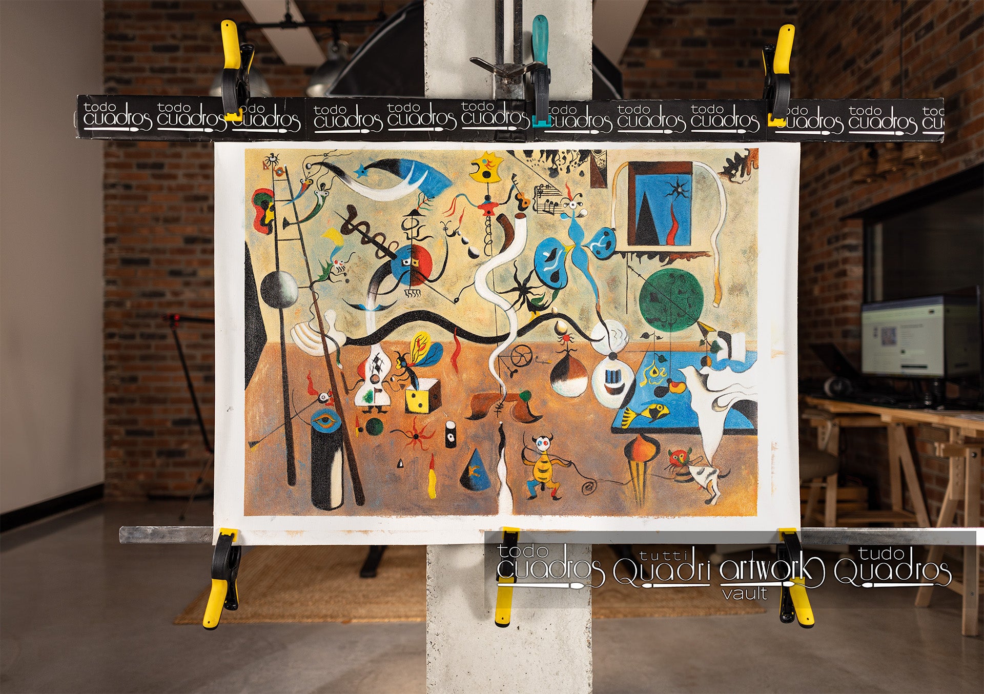 El carnaval del arlequín, Miró