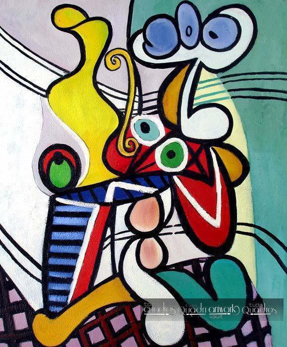 Desnudo y naturaleza muerta, Picasso