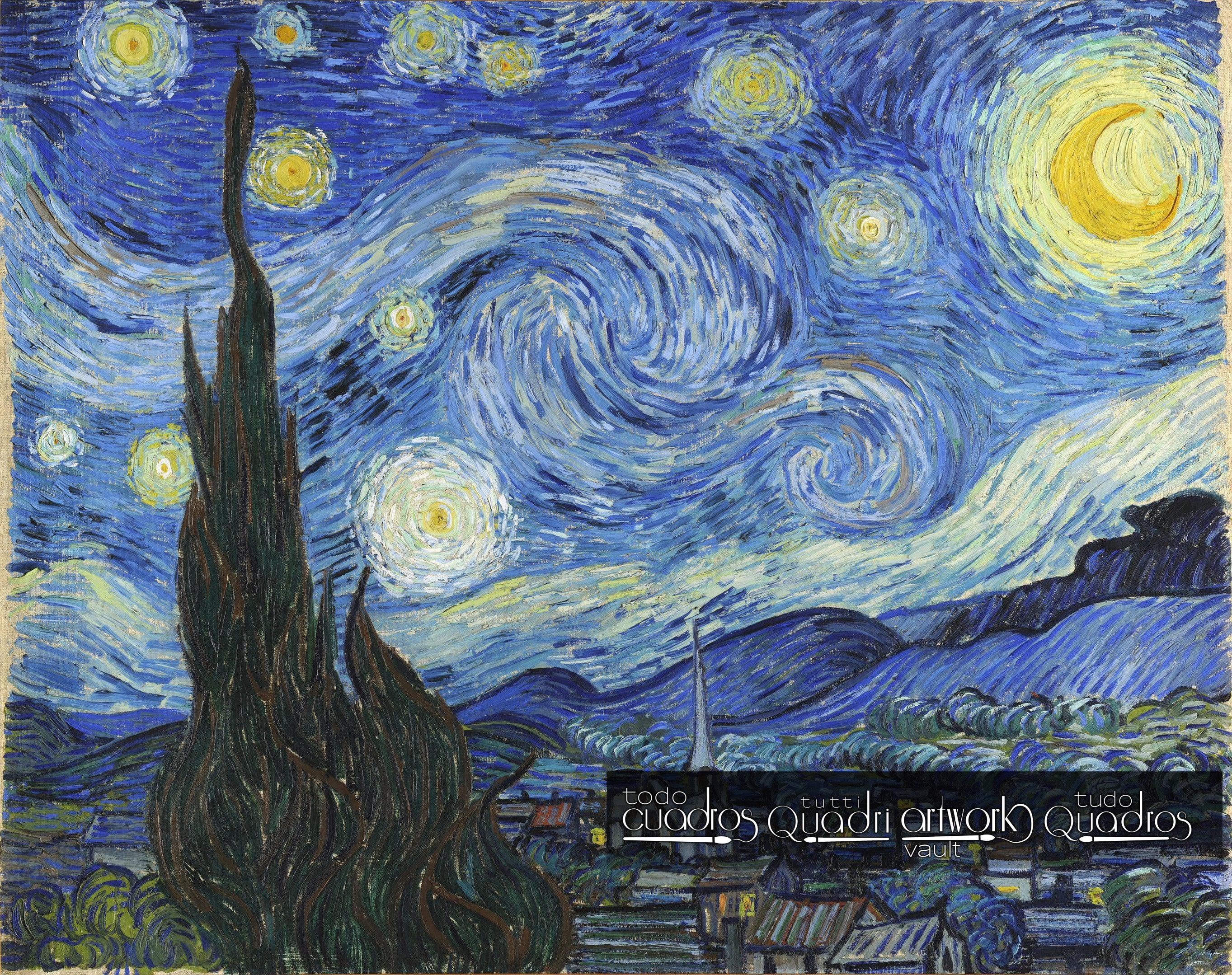 La noche estrellada, Van Gogh