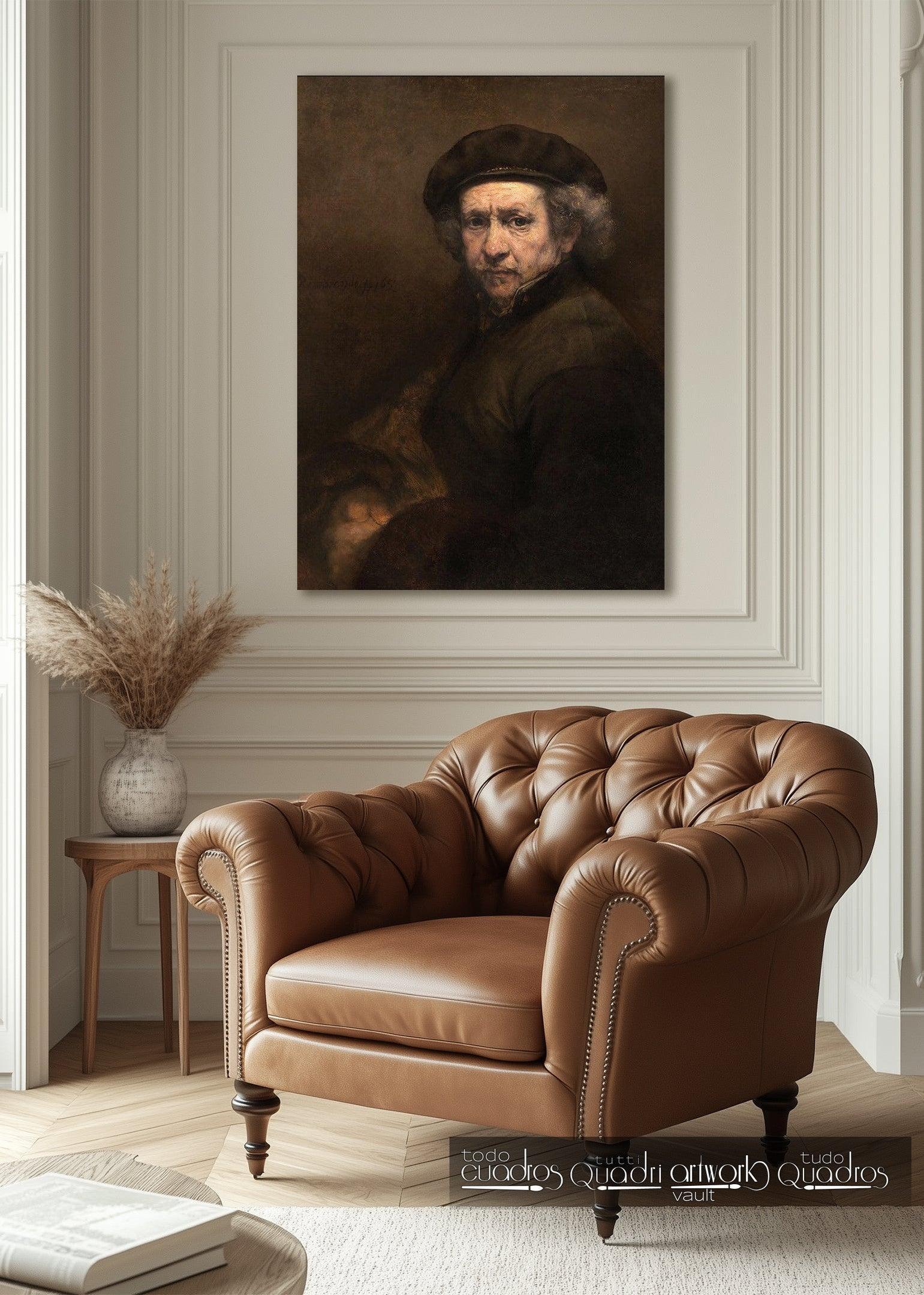 Autorretrato, Rembrandt