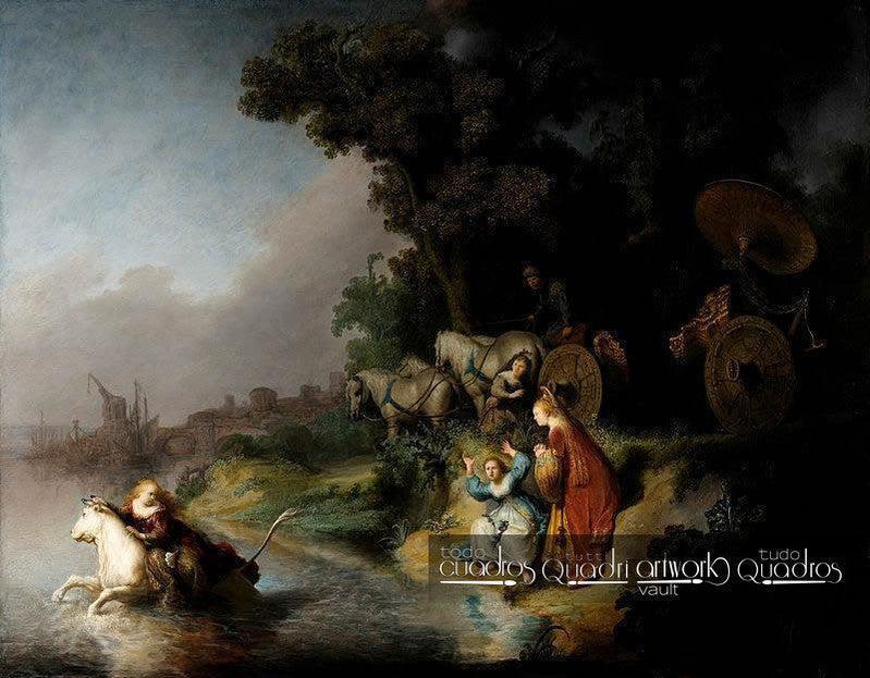 El rapto de Europa, Rembrandt