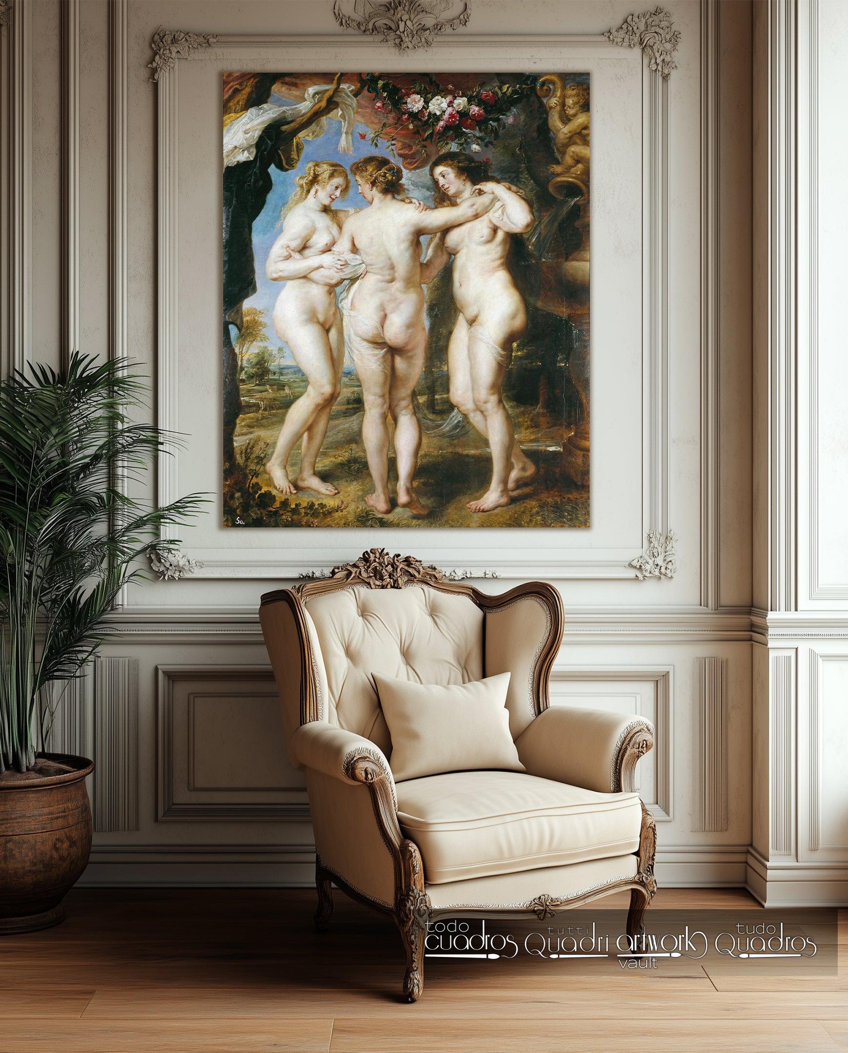 Las tres Gracias, Rubens