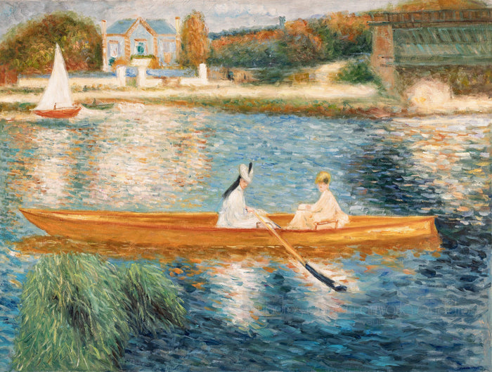 Sena en Asnieres, Renoir