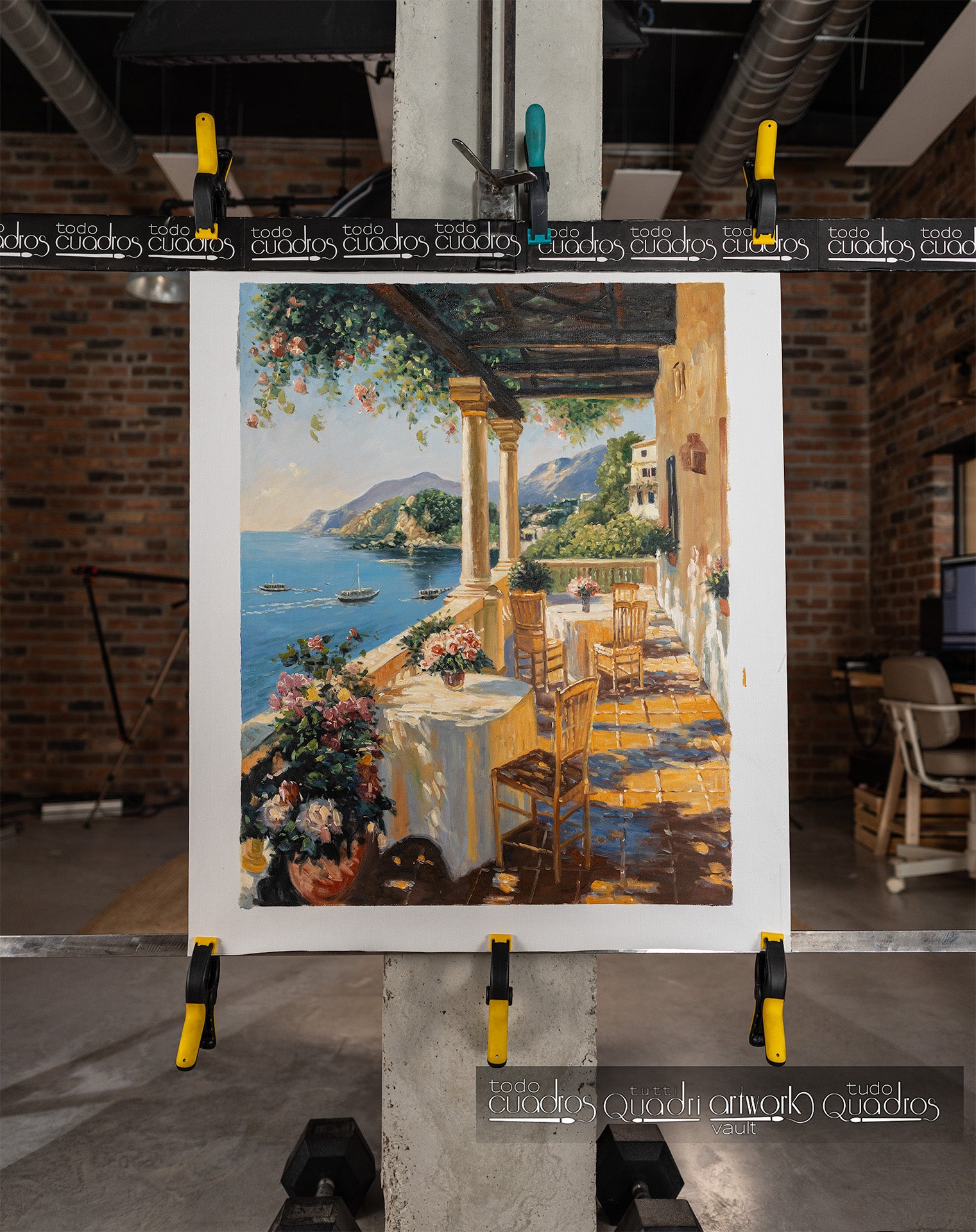 Al abrigo del sol, estilo Sorolla