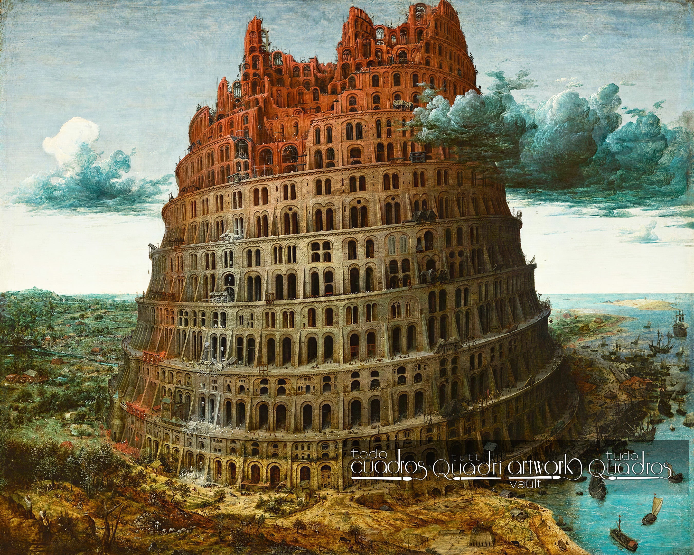 La Torre de Babel, Brueghel