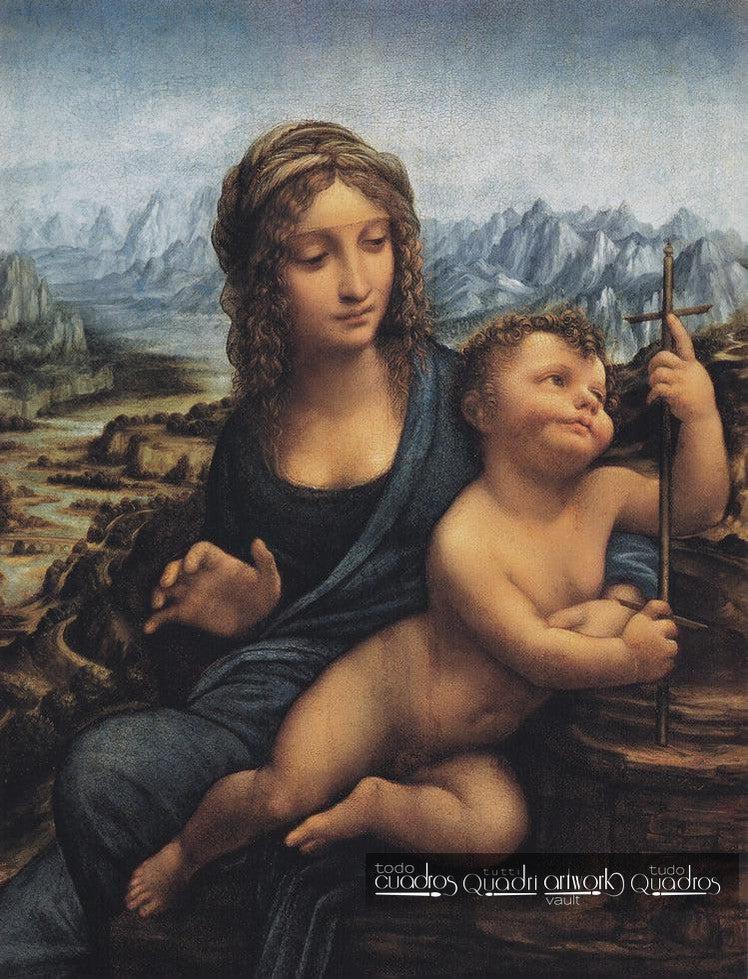 Virgen del huso, Leonardo da Vinci