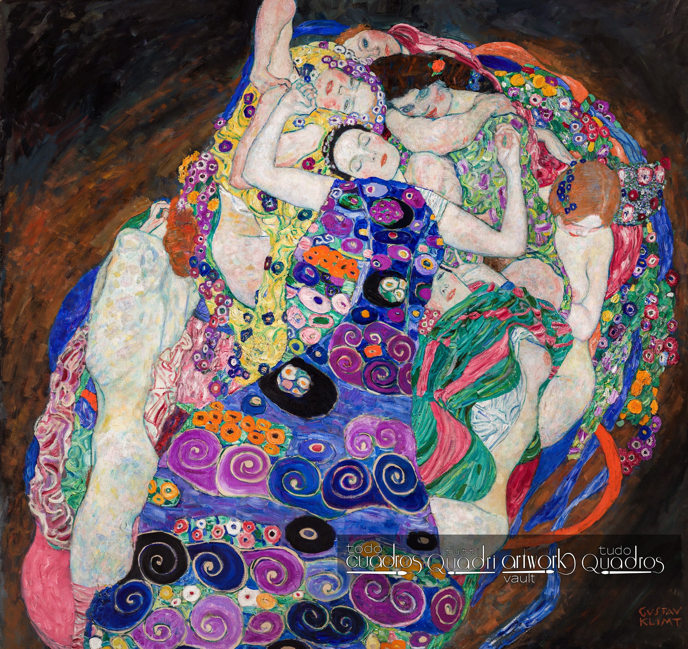 La virgen (La joven), Klimt