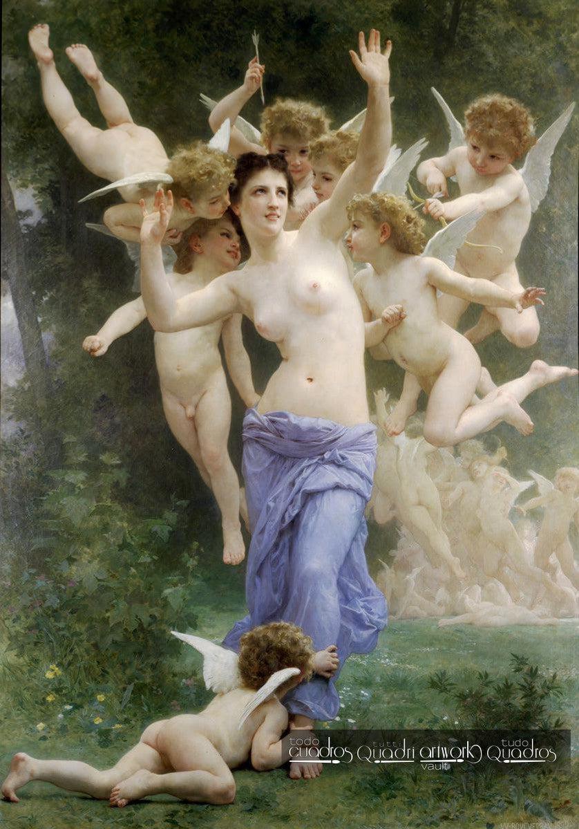 La invasión, Bouguereau