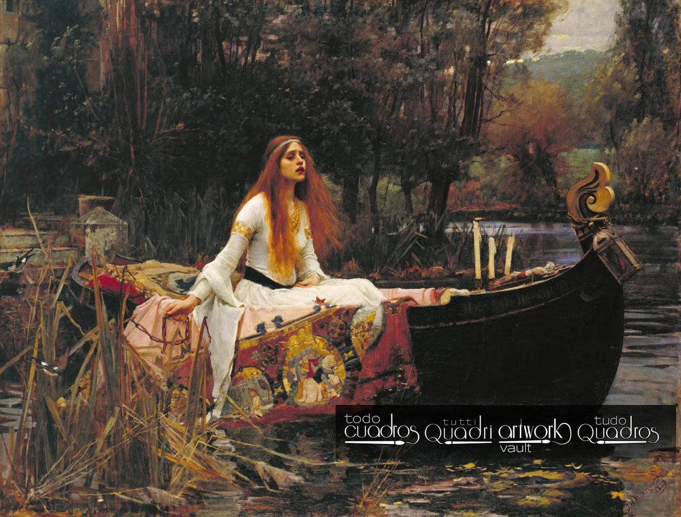 La Dama de Shalott, J. W. Waterhouse