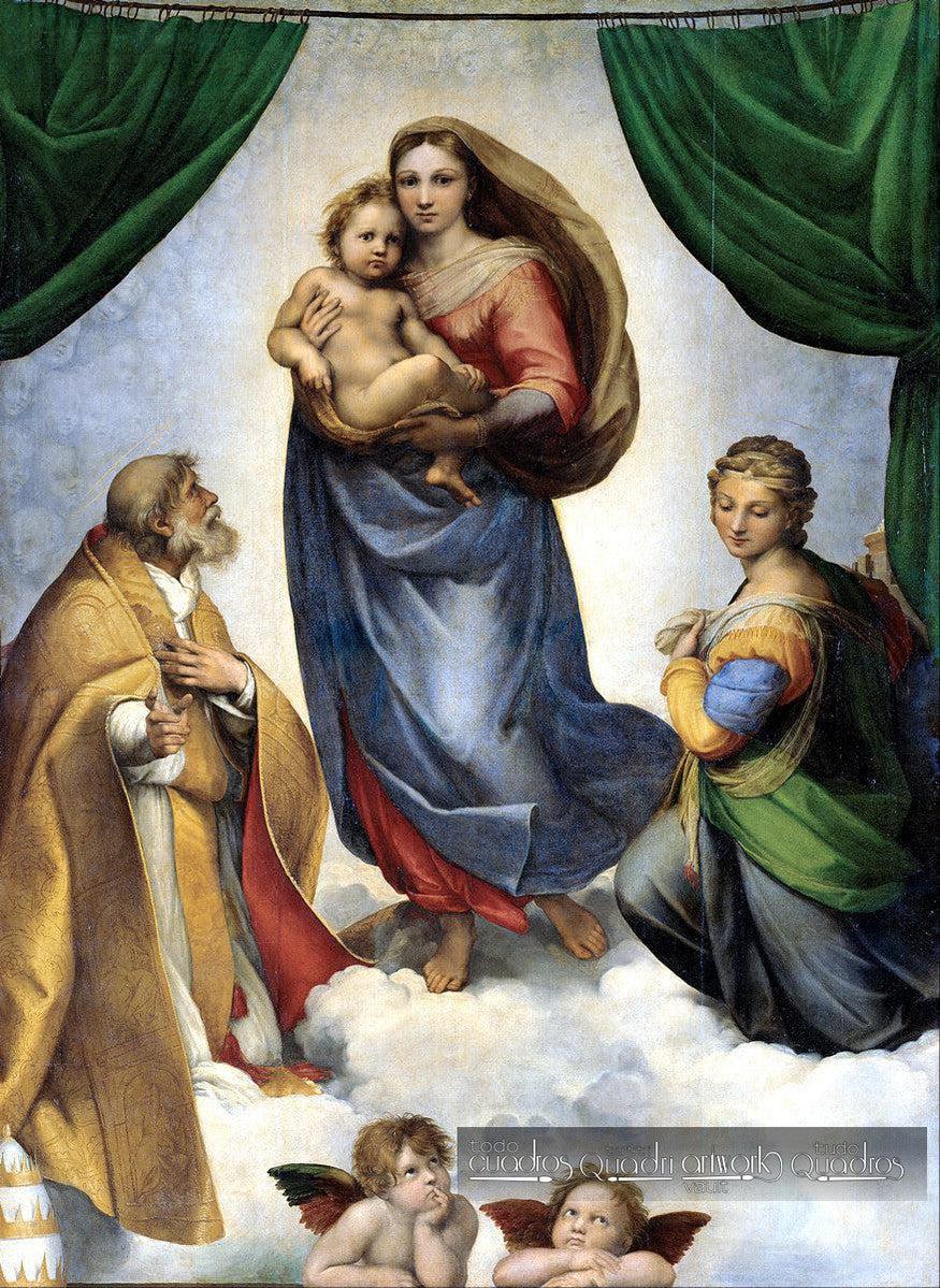 Madonna Sixtina (integro), Raffaello