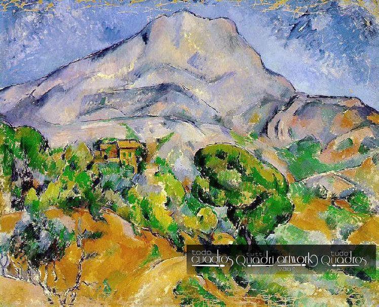 Montañas de Santa Victoria, Cézanne