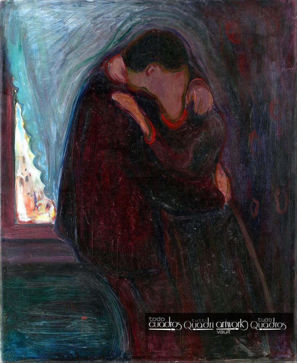 El beso, Munch