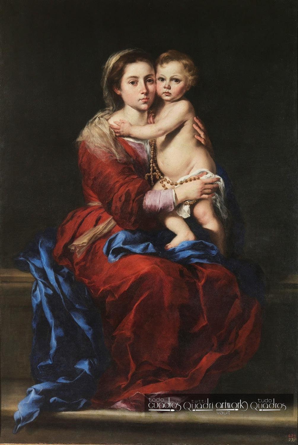 La Virgen del Rosario, Murillo