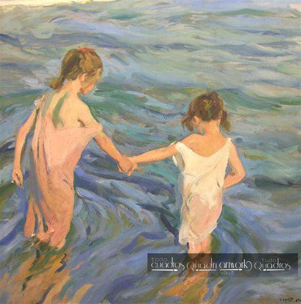 Niñas en el mar, Sorolla