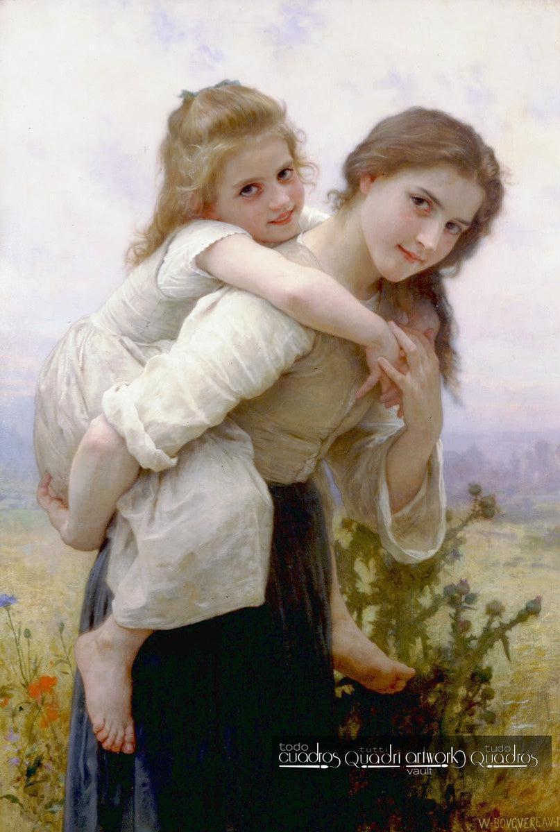 No demasiada carga, Bouguereau