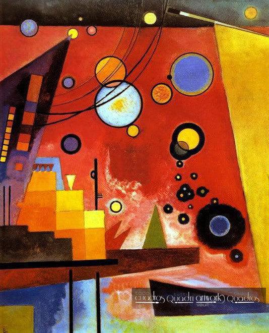 Rojo pesado, Kandinsky