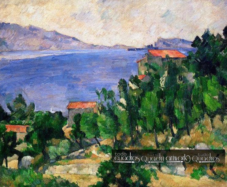 Vista del monte Marseilleveyre, Cezanne